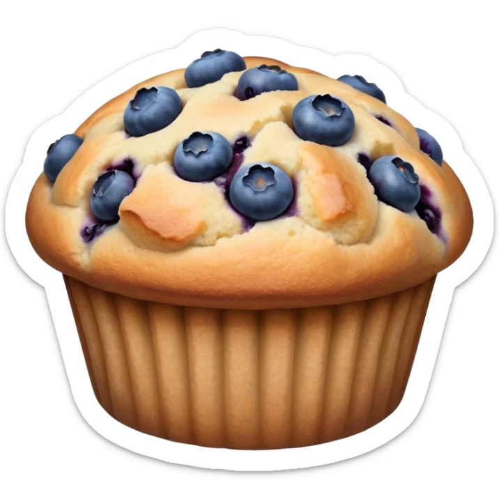 Blueberry muffin  sticker