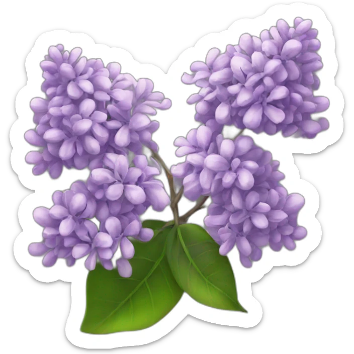 lilac sticker