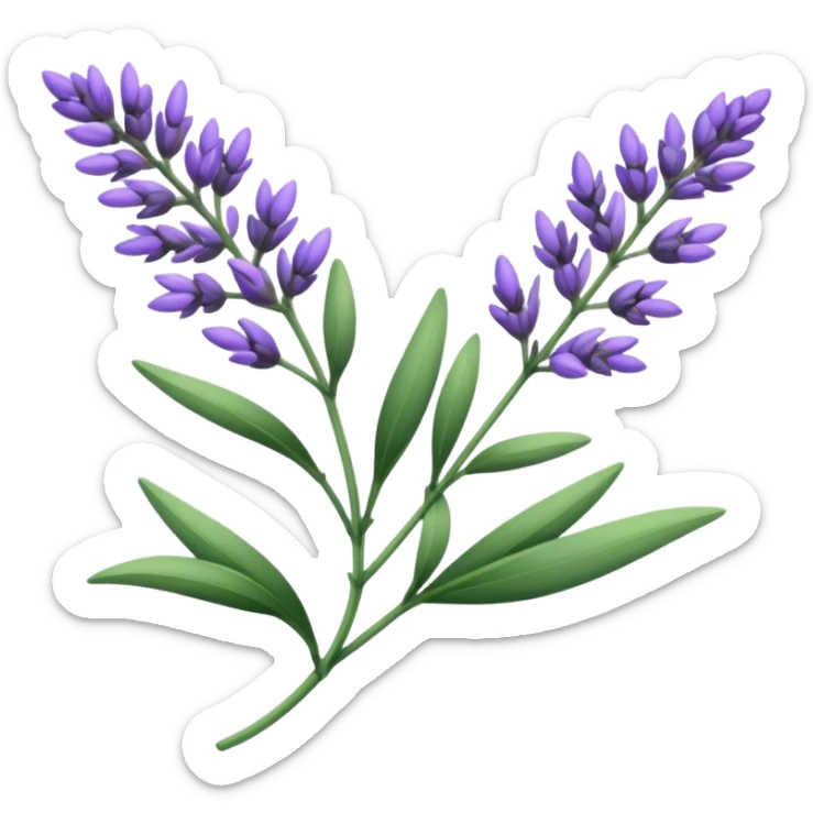 Lavender sticker
