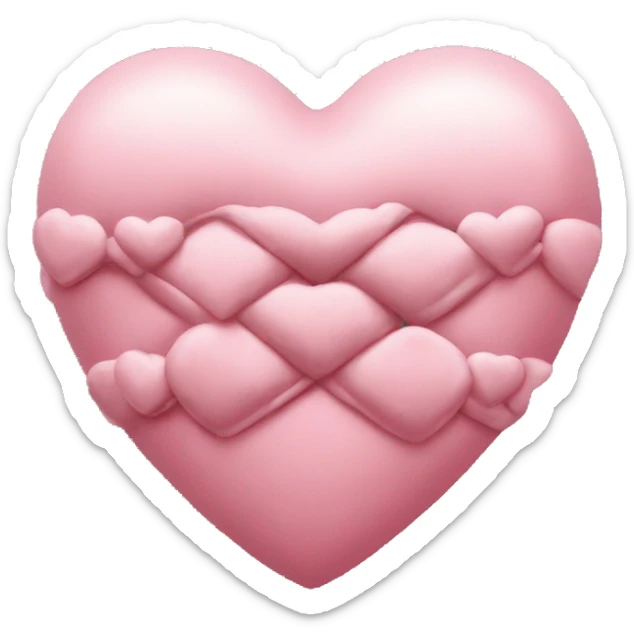 Chanel heart sticker