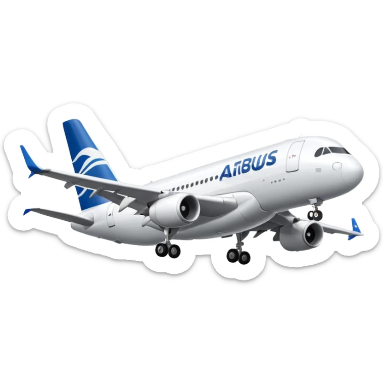 and now i want a Airbus A318 with no livery not even a airbus text and the tail logo but just a plane sticker