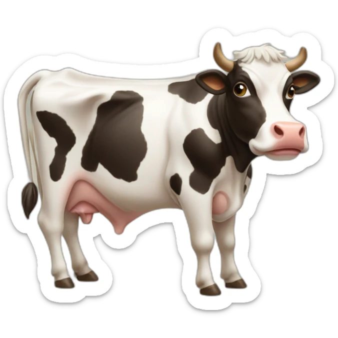 cow sticker