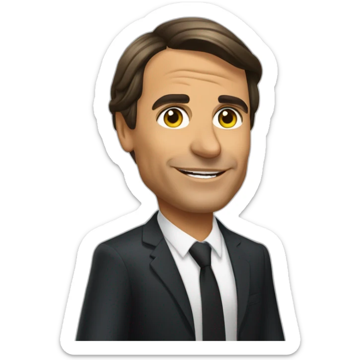 Jair Messias Bolsonaro dress like a girl sticker