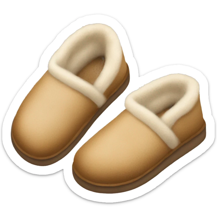 Ugg slippers sticker