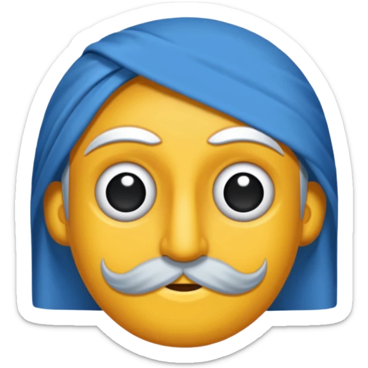 İnsan olmucak. Yuvarlak mavi bir çember içine Siyah bir tik yap lütfenn  sticker