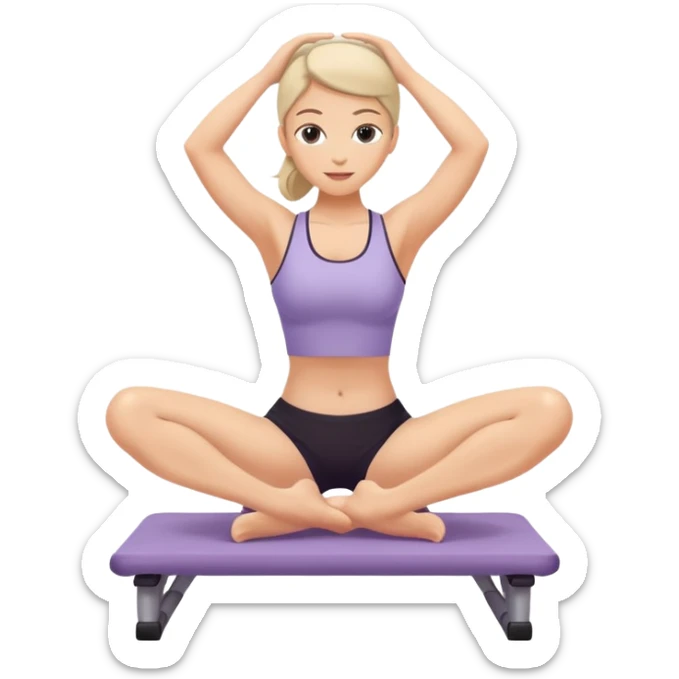 Pilates sticker