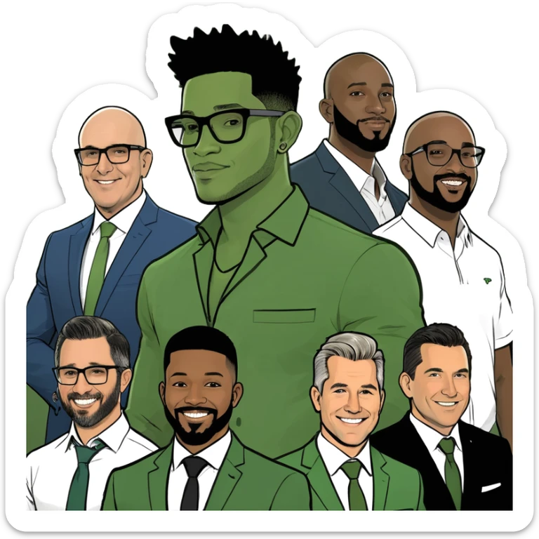 Josh King 'JetSet' Madrid - Iman Gadzhi vs. Alex Hormozi vs. Sebastian Ghiorghiu vs. Andrew Tate. Vs Branden Condy vs Grant Cardone vs Tony Robins vs Luke Belmar vs Daniel G vs Graham Stephan vs Jason Fallen vs Russell Brunson sticker