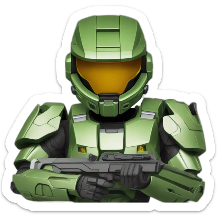 Master chief sticker
