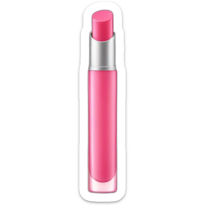 Lip gloss sticker