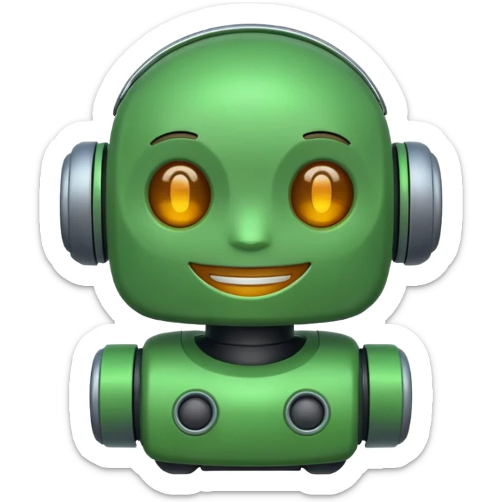 i want a emoji for my ai app that is an ai chat bot which is a diet specialist sticker