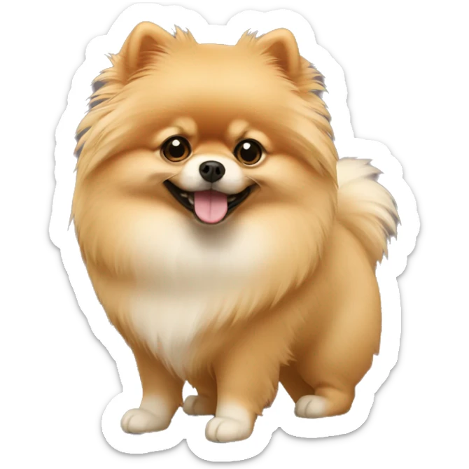Pomeranian sticker