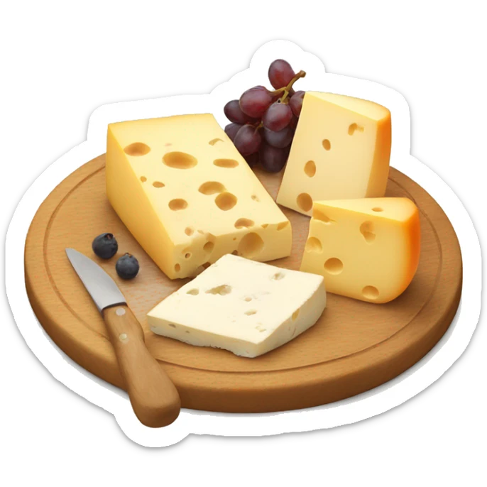 Cheese board  sticker