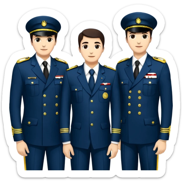 SARI SAÇLI SAÇININ YARISI SOLA DOĞRU DİĞERİNİN SAĞ TARAFTA AMA DÜZ DURAN KAHVERENGİ GÖZLÜ UZUN KİRPİKLİ BUĞDAY RENKLİ KIRMIZI ÜNİFORMALI BİR ERKEK ÇOCUK sticker