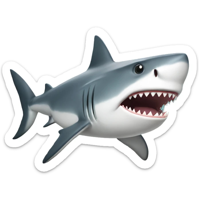 shark sticker
