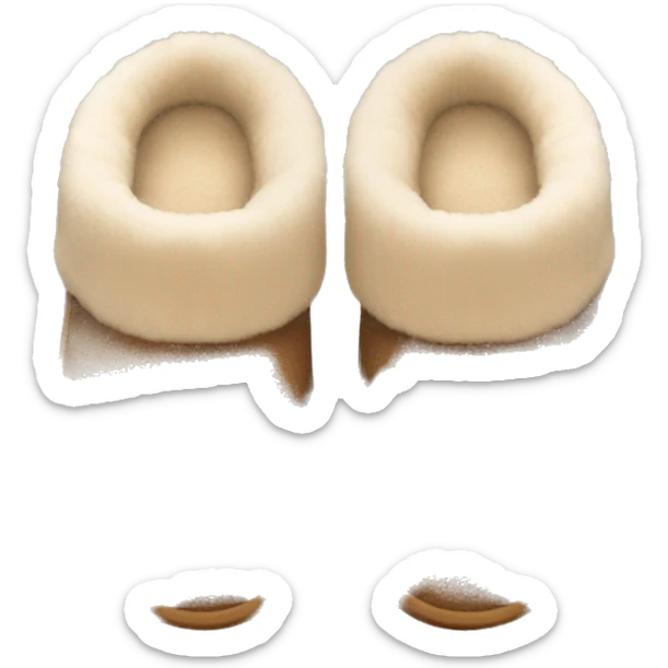 UGG slippers  sticker