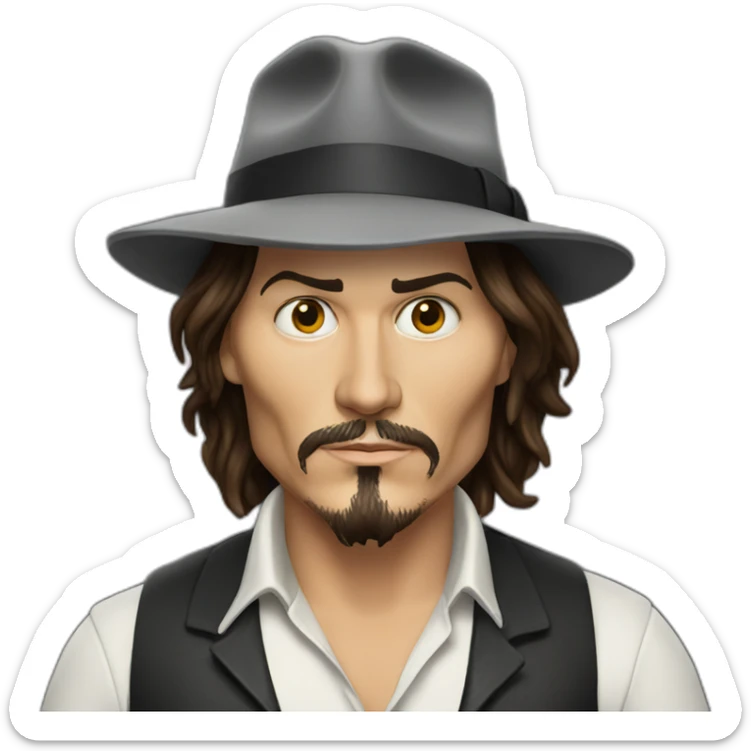 Johnny depp sticker