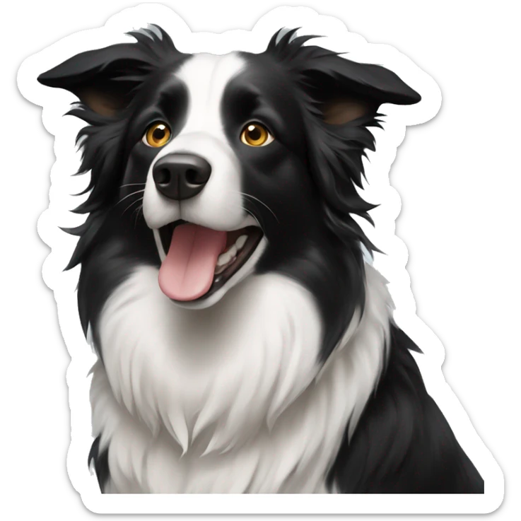 border collie  sticker