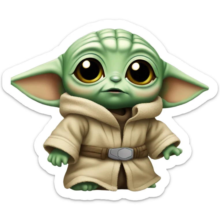 baby yoda sticker