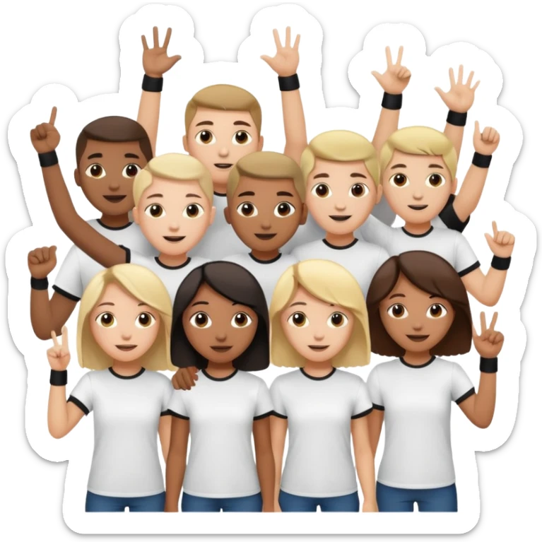 dedicated fans, usually young people, who follow musicians or bands on tour, seeking physical and emotional closeness, sometimes with the aim of romantic or sexual involvement sticker