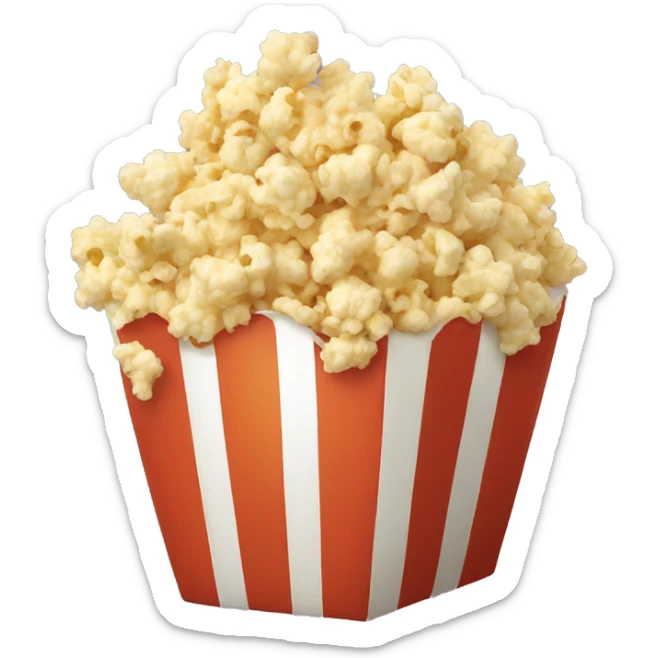 popcorn sticker