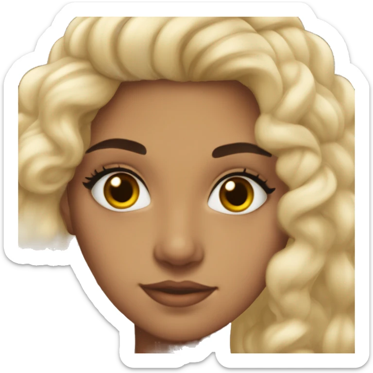 19 years old woman Azerbaijani-skin long dark curly hair brown eyes really thick and full brows Azerbaijani ethnicity no lipstick sticker