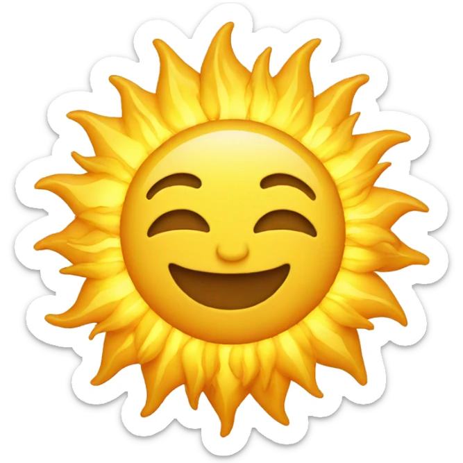 sun sticker