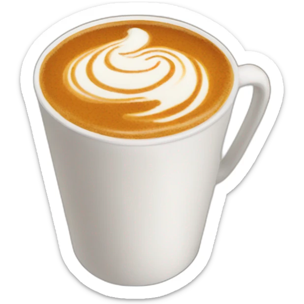pumpkin spice latte sticker