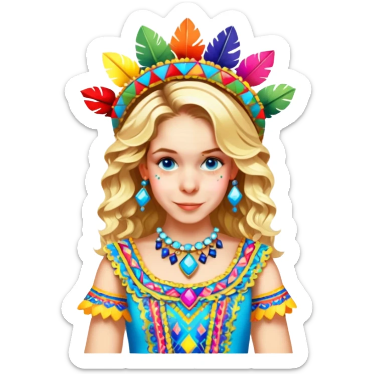 Fiesta Reveler sticker