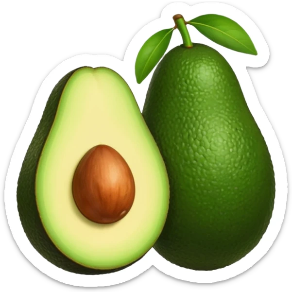 avocado sticker