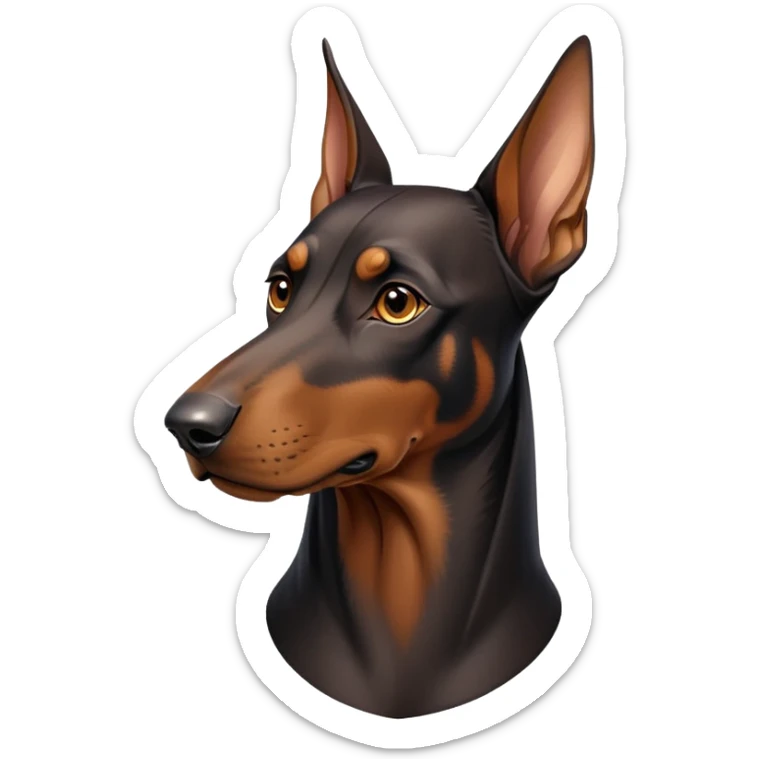 cinematic-noble-doberman-portrait-emoji,-poised-and-regal,-with-a-strong,-athletic-build-and-a-lustrous,-well-groomed-black and tan fur,-deep-set-soulful-brown-eyes,-simplified-yet-sharp-and-sophisticated-features,-highly-detailed, sticker