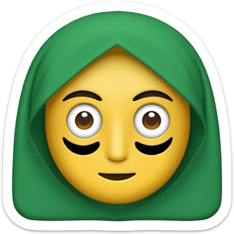 Bursaspor timsahlı bir dikkat çekici emoji beyaz yeşil sticker