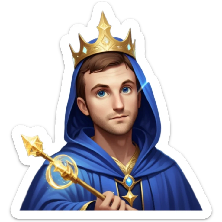 Cosmic Wizard sticker