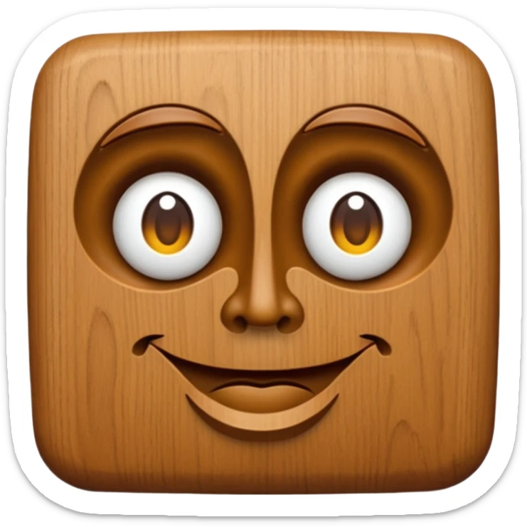 wood Sculpture sticker