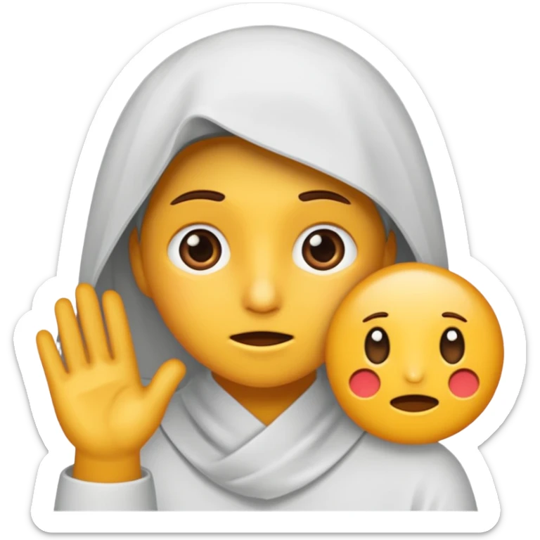 Nudes woman standing close-up look vagina with white cum leaking out of vagina hole sticker