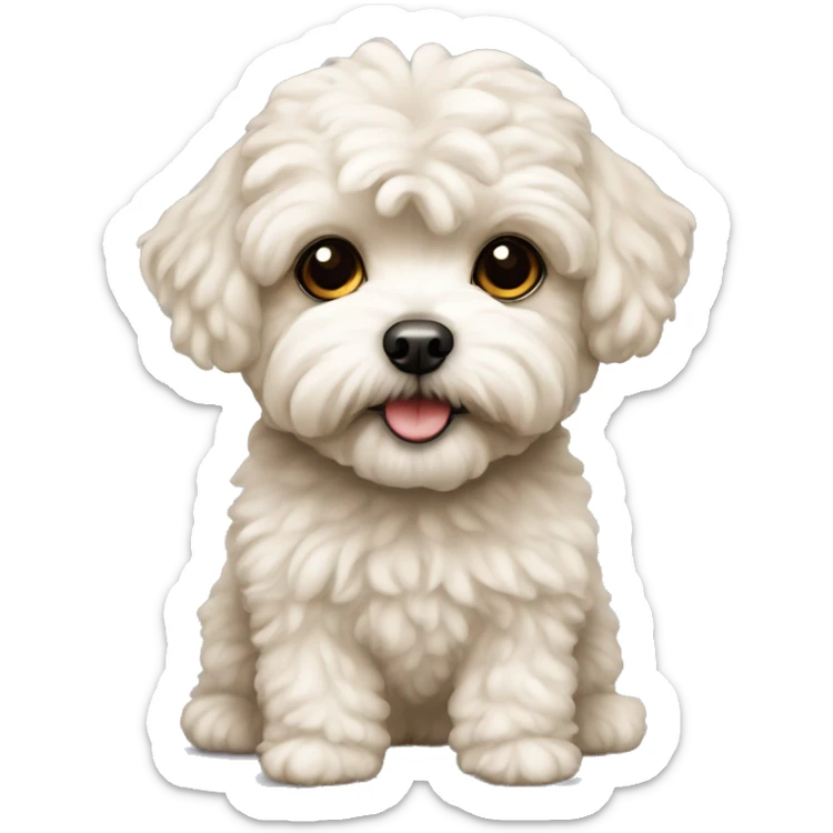 Maltipoo sticker