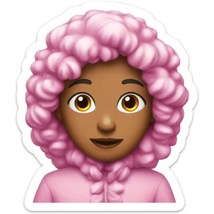 pink christmas sticker