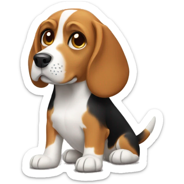 Beagle sticker