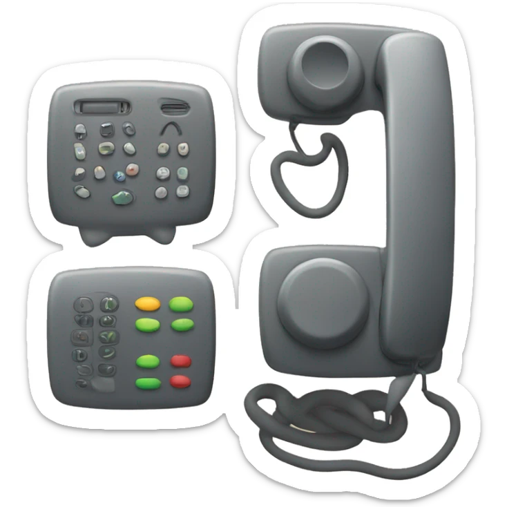 iphauc phone the phauc sticker