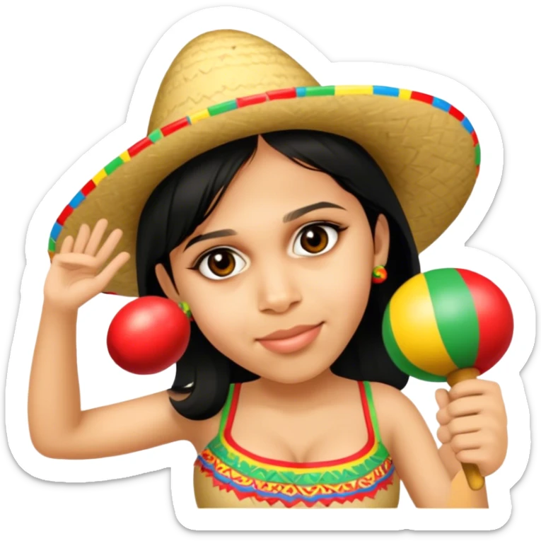 Meraca Musician sticker