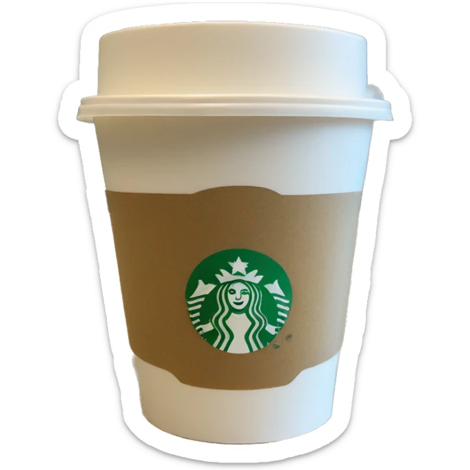 starbucks sticker