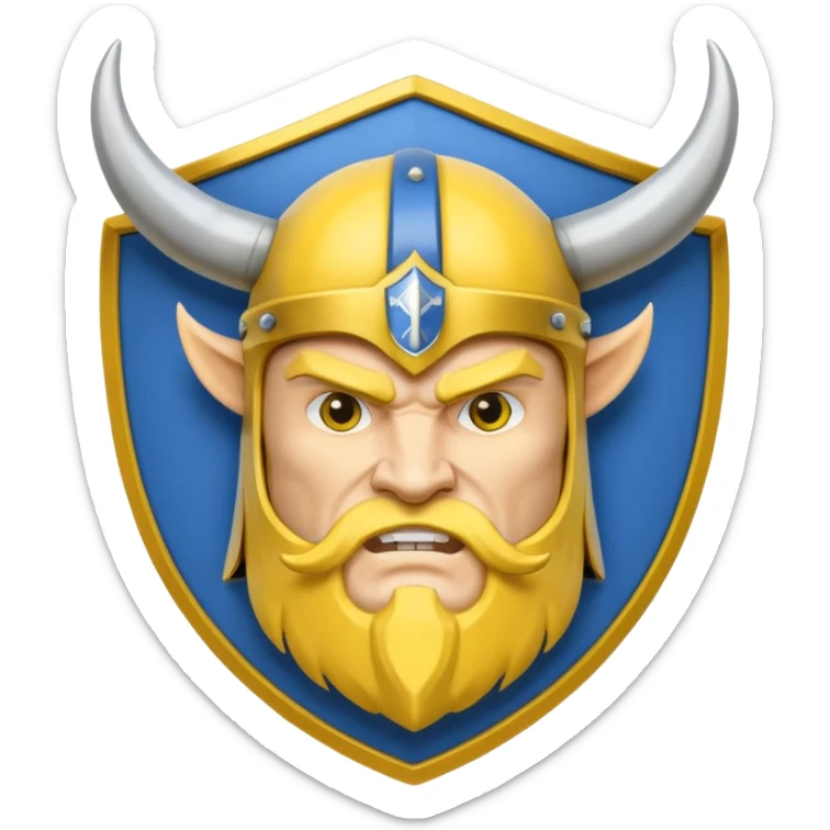 The logo of the football club Brøndby IF sticker