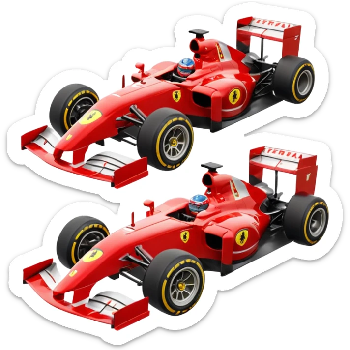 F1 ferrari sticker