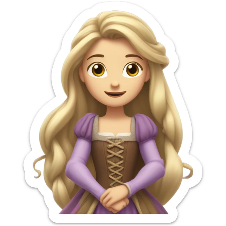 Rapunzel sticker