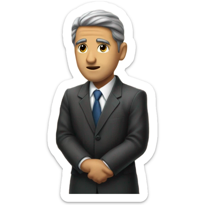 A Jehovah's witness man how is persecuted because of his Faith  in court sticker