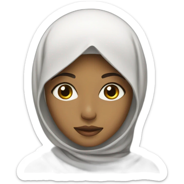 Islam girl sticker