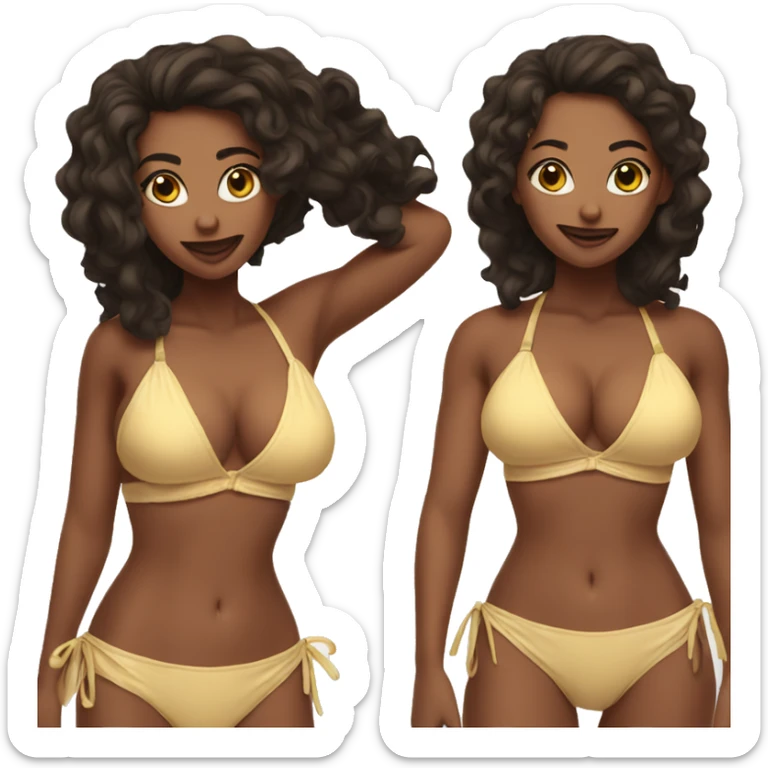  bikini, sexy, sfw sticker