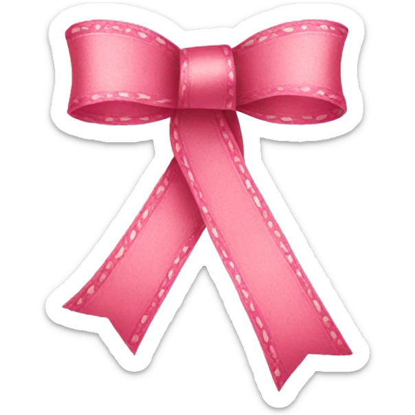 Ribbon sticker