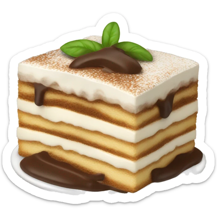 Tiramisu sticker