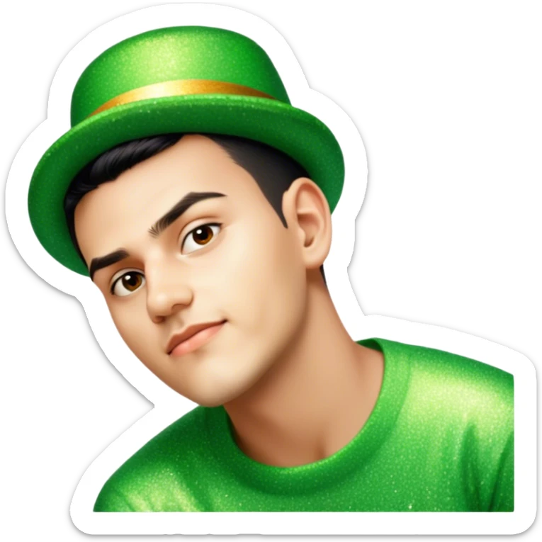 Sparkling Leprechaun sticker