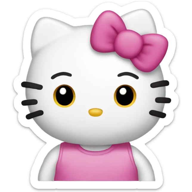 Hello kitty  sticker